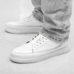 کفش روزمره مردانه مدل میلان رنگ سفید