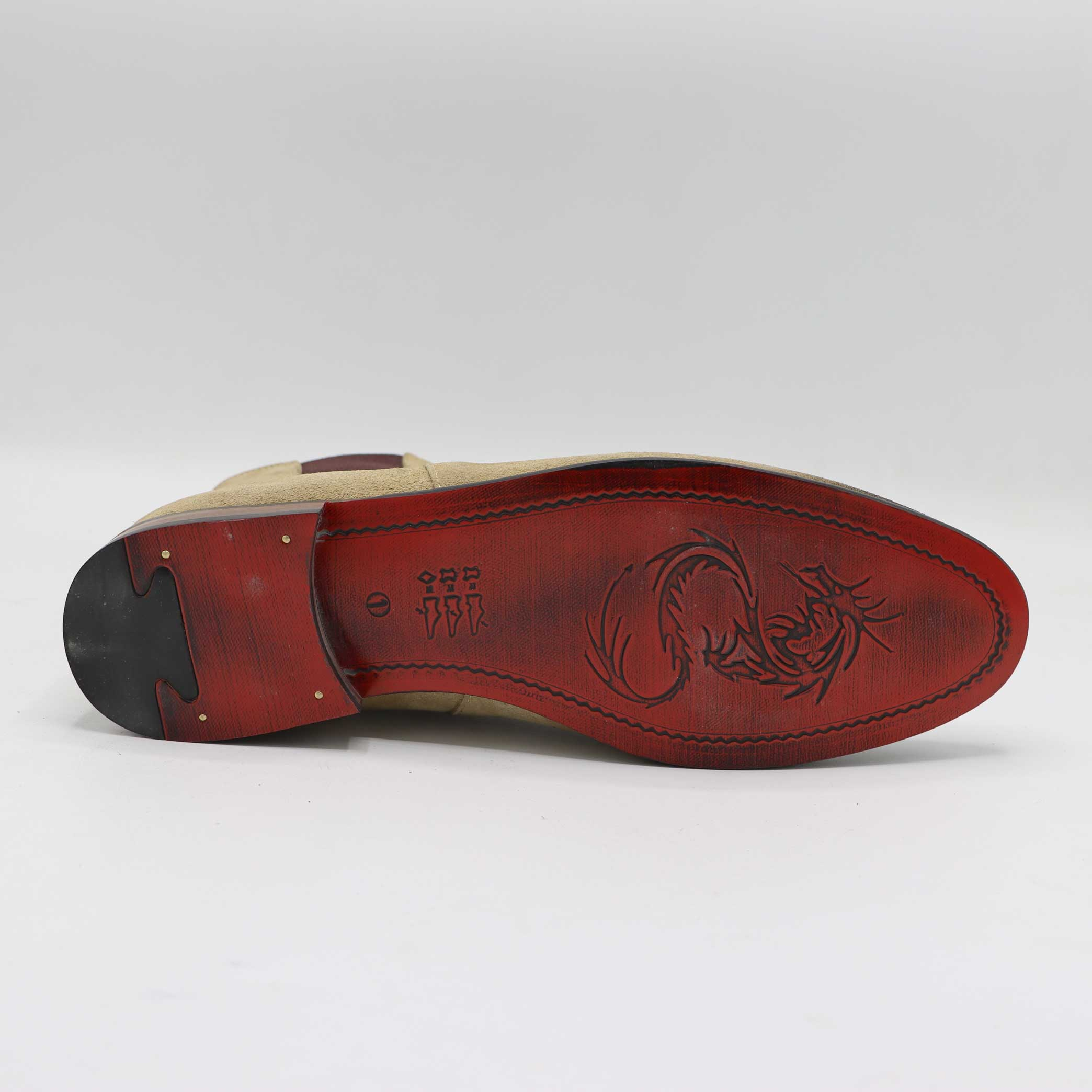 نیم بوت مردانه لردگام مدل کشی رنگ خاکی نیم بوت مردانه لردگام مدل کشی رنگ خاکی