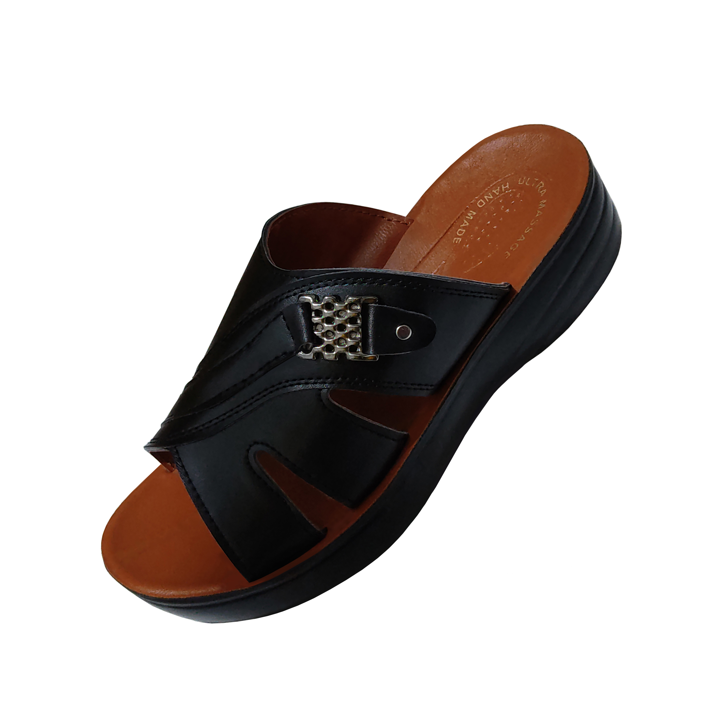 صندل مردانه المطراش مدل الربیع رنگ مشکی صندل مردانه المطراش مدل الربیع رنگ مشکی