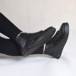 نیم بوت مردانه مدل دنا رنگ مشکی